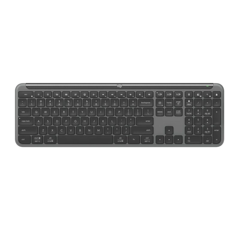 کیبورد بی سیم لاجیتک مدل Signature Slim K950 - سفید, گارانتی اصلی
