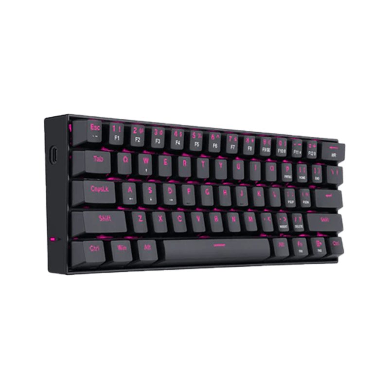 کیبورد بی سیم گیمینگ ردراگون مدل Dragonborn K630 Black 5