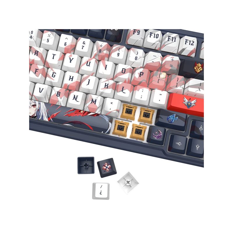 کیبورد بی سیم گیمینگ ردراگون مدل EISA K686 AK PRO RGB 4