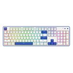 کیبورد بی سیم گیمینگ ردراگون مدل FAYE K685 PRO RGB - سفید آبی, گارانتی اصلی