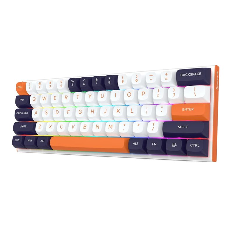 کیبورد بی سیم گیمینگ ردراگون مدل Fidd K683WBO RGB 3