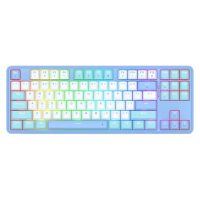 کیبورد بی سیم گیمینگ ردراگون مدل K707 WBB RGB - سفید آبی, گارانتی اصلی