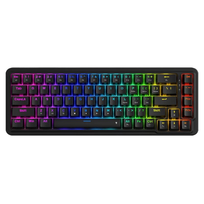 کیبورد بی سیم گیمینگ ردراگون مدل NOVA K709 RGB - مشکی, گارانتی اصلی