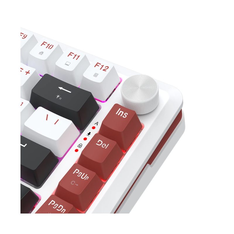 کیبورد بی سیم گیمینگ ردراگون مدل Stormhunter K721 WRB RGB 2
