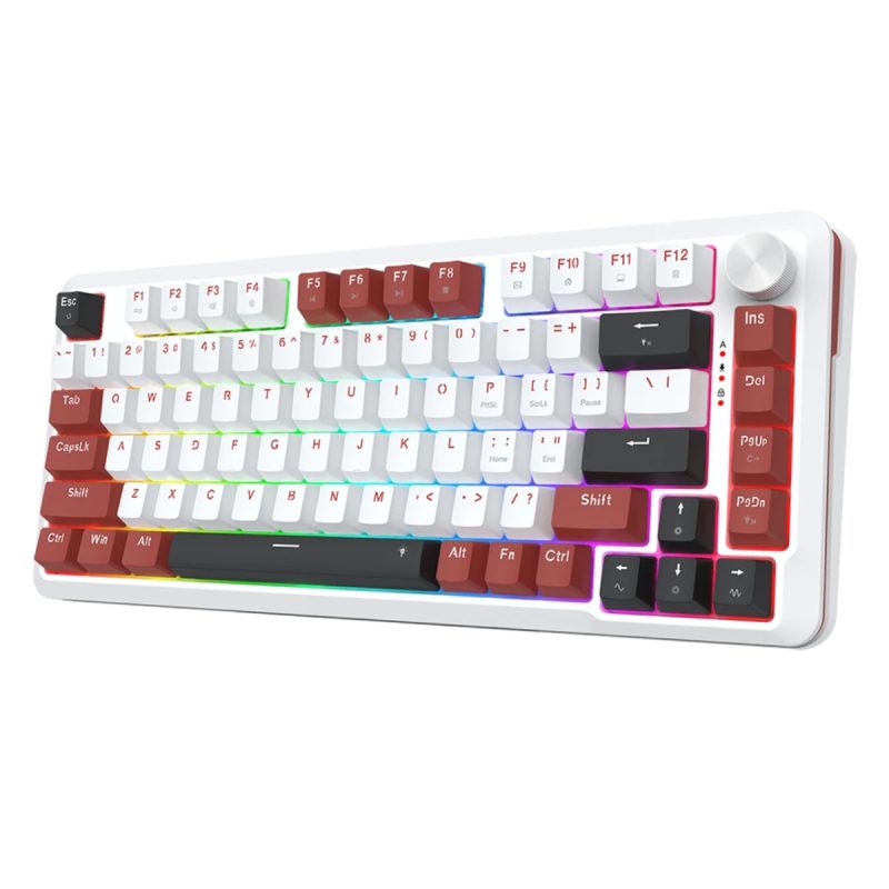 کیبورد بی سیم گیمینگ ردراگون مدل Stormhunter K721 WRB RGB 4