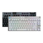 کیبورد بی سیم گیمینگ لاجیتک مدل G915 TKL Clicky - سفید, گارانتی اصلی
