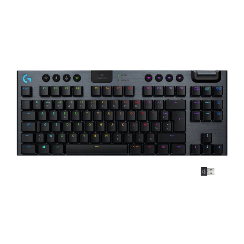 کیبورد بی سیم گیمینگ لاجیتک مدل G915 TKL Clicky 2