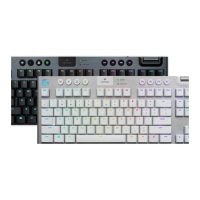 کیبورد بی سیم گیمینگ لاجیتک مدل G915 TKL Clicky - سفید, گارانتی اصلی