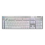 کیبورد بی سیم گیمینگ لاجیتک مدل G915 X GL Clicky Blue Switch 7