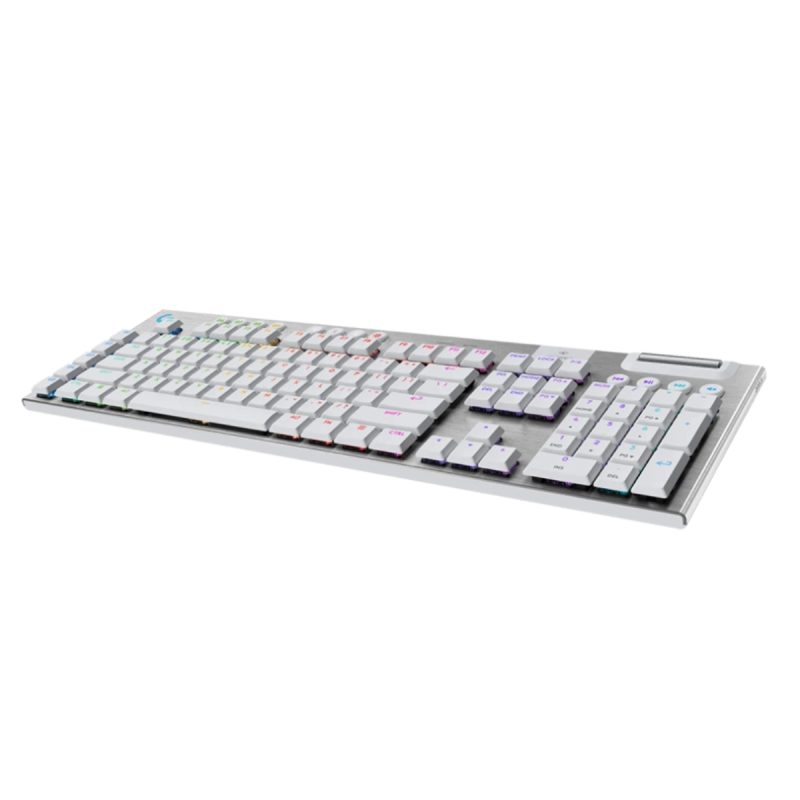 کیبورد بی سیم گیمینگ لاجیتک مدل G915 X GL Clicky Blue Switch 2