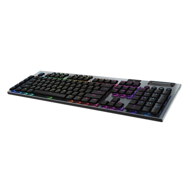 کیبورد بی سیم گیمینگ لاجیتک مدل G915 X GL Clicky Blue Switch 3