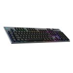 کیبورد بی سیم گیمینگ لاجیتک مدل G915 X GL Clicky Blue Switch 6