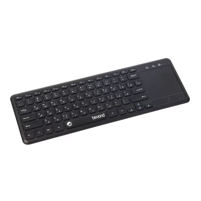 کیبورد بی‌سیم بیاند تاچ پد دار مدل BK-6801 2