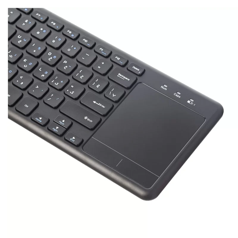 کیبورد بی‌سیم بیاند تاچ پد دار مدل BK-6801 3