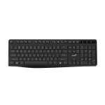 کیبورد بی‌سیم جنیوس مدل KB-7200 - ۱۸ ماه گارانتی شرکتی, مشکی
