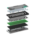 کیبورد بی‌سیم گیمینگ فنتک مدل ATOM PRO63 MK912 3