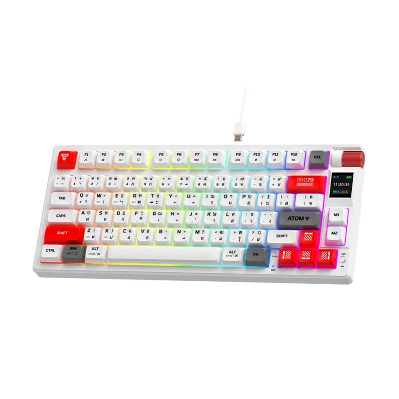کیبورد بی‌سیم گیمینگ فنتک مدل ATOM PRO79 MK917 2