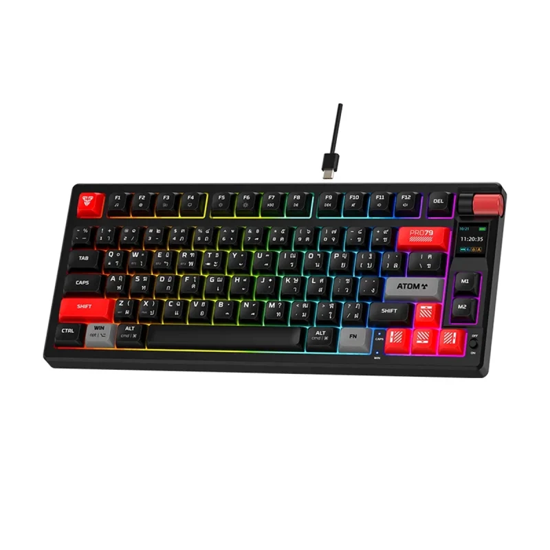 کیبورد بی‌سیم گیمینگ فنتک مدل ATOM PRO79 MK917 4
