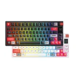 کیبورد بی‌سیم گیمینگ فنتک مدل ATOM PRO79 MK917 6