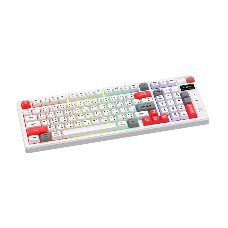 کیبورد بی‌سیم گیمینگ فنتک مدل ATOM PRO97 MK918 3