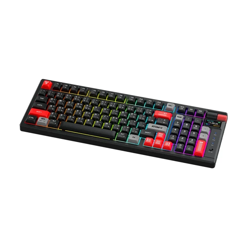 کیبورد بی‌سیم گیمینگ فنتک مدل ATOM PRO97 MK918 4