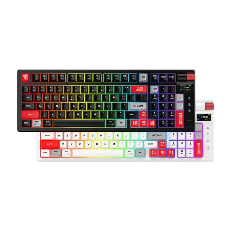 کیبورد بی‌سیم گیمینگ فنتک مدل ATOM PRO97 MK918 7