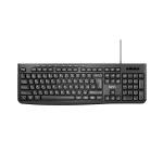 کیبورد تسکو مدل TK8025 - مشکی, گارانتی توسن سیستم