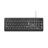 کیبورد تسکو مدل TK8082 - مشکی, گارانتی توسن سیستم