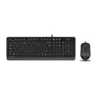 کیبورد و ماوس باسیم ای فورتک مدل F1010 - مشکی, 18 ماه گارانتی نوترونیک