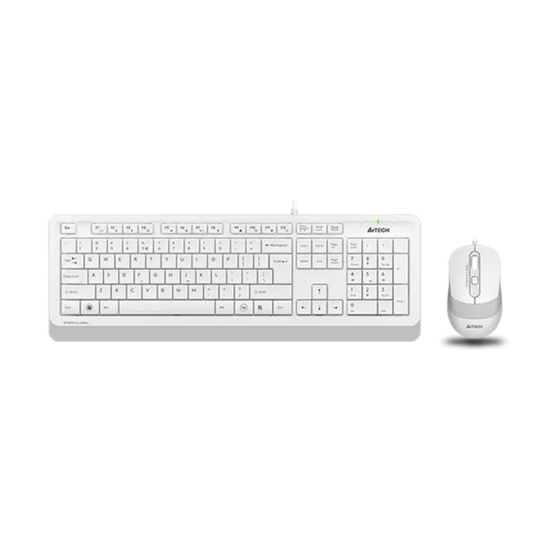 کیبورد و ماوس باسیم ای فورتک مدل F1010 4