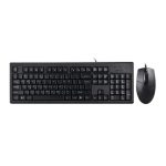 کیبورد و ماوس باسیم ای فورتک مدل KR-8372S - مشکی, 18 ماه گارانتی نوترونیک