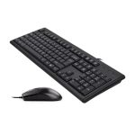 کیبورد و ماوس باسیم ای فورتک مدل KR-8372S 2