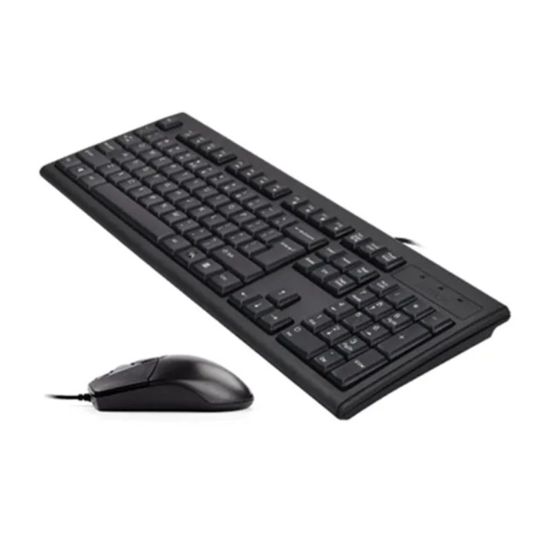 کیبورد و ماوس باسیم ای فورتک مدل KR-8372S 2