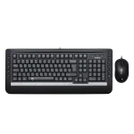 کیبورد و ماوس باسیم بیاند مدل BMK-6141 - ۱۸ ماه گارانتی شرکتی, مشکی