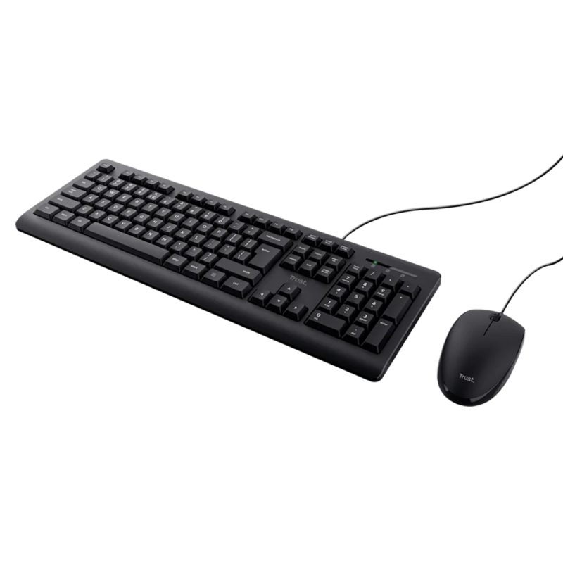 کیبورد و ماوس باسیم تراست مدل TKM 250 3