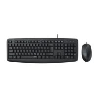 کیبورد و ماوس باسیم رپو مدل NX1600 - مشکی, ۱۸ ماه گارانتی شرکتی