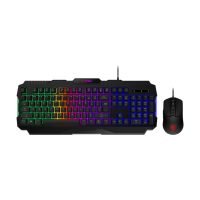 کیبورد و ماوس باسیم گیمینگ ام اس آی مدل FORGE GK100 COMBO - مشکی, گارانتی اصلی