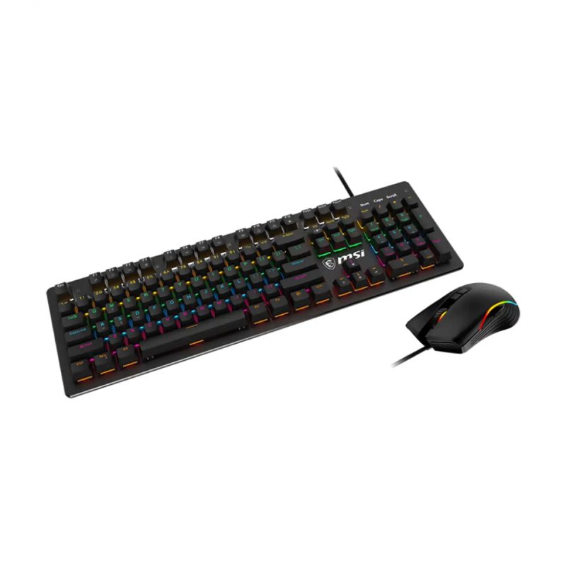 کیبورد و ماوس باسیم گیمینگ ام اس آی مدل FORGE GK300 COMBO 2