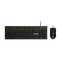کیبورد و ماوس باسیم گیمینگ ام اس آی مدل FORGE GK300 COMBO - مشکی, گارانتی اصلی