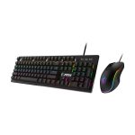 کیبورد و ماوس باسیم گیمینگ ام اس آی مدل FORGE GK300 COMBO 3
