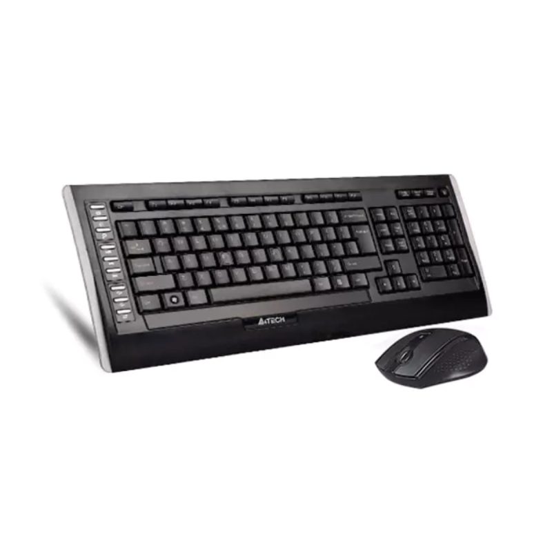 کیبورد و ماوس بی سیم ای فورتک مدل 9300F 2