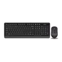 کیبورد و ماوس بی سیم ای فورتک مدل FG1010 - مشکی, 18 ماه گارانتی نوترونیک