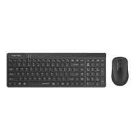 کیبورد و ماوس بی سیم ای فورتک مدل FG2300 AIR 2 - مشکی, 18 ماه گارانتی نوترونیک