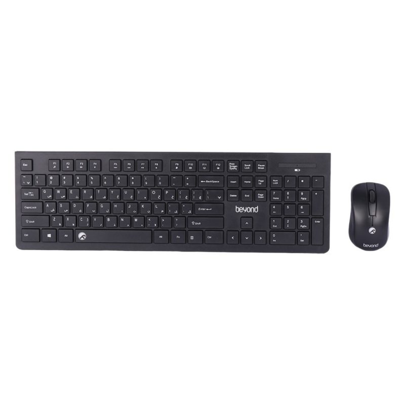 کیبورد و ماوس بی سیم بیاند مدل BMK-5210 RF - مشکی, ۱۸ ماه گارانتی شرکتی کیبورد و ماوس بی سیم بیاند مدل BMK-5210 RF - مشکی, ۱۸ ماه گارانتی شرکتی
