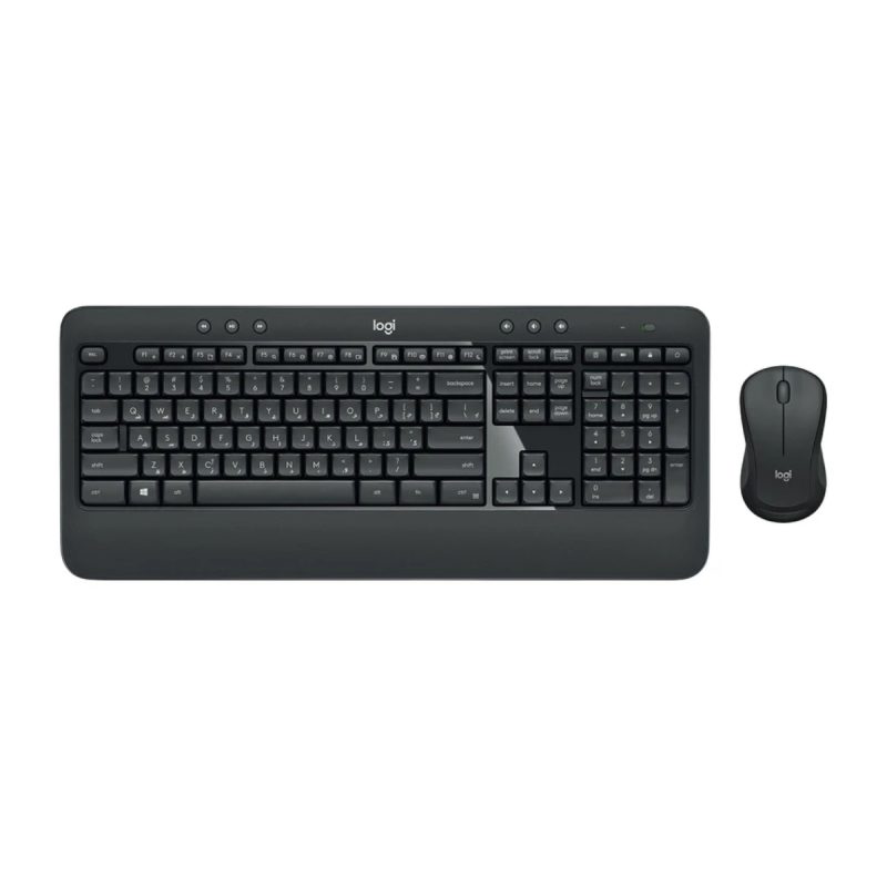 کیبورد و ماوس بی سیم لاجیتک مدل MK540 - مشکی, گارانتی شرکتی