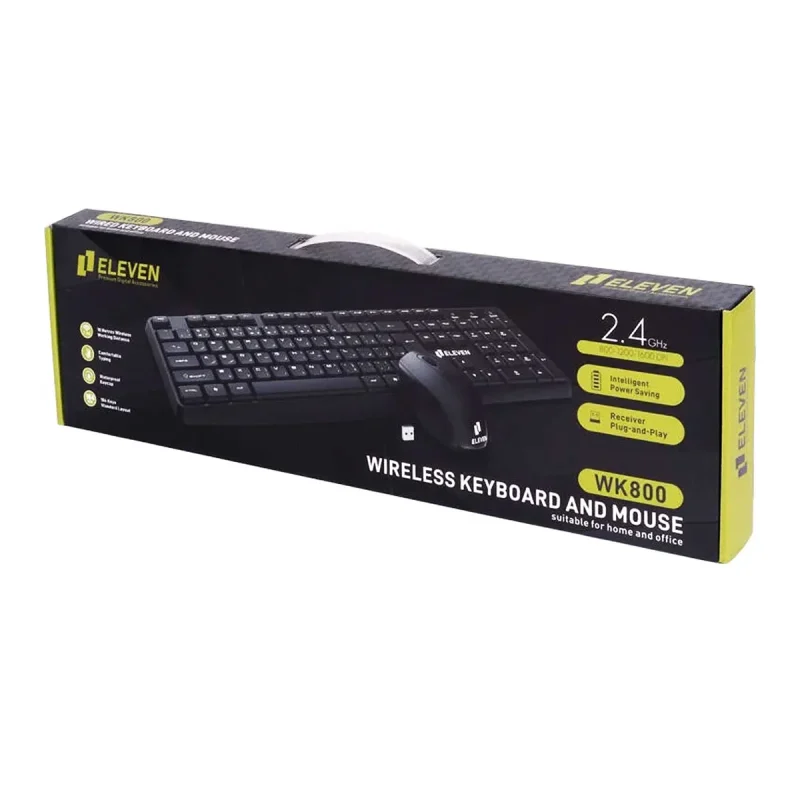کیبورد و ماوس بی‌سیم الون مدل WK800 5