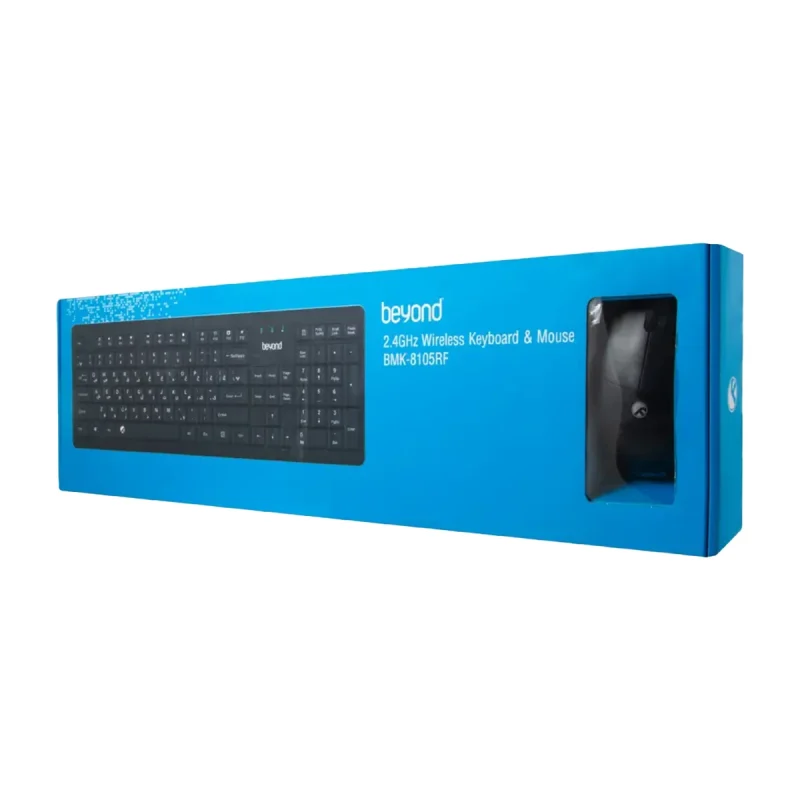 کیبورد و ماوس بی‌سیم بیاند مدل BMK-8105RF 7