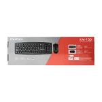 کیبورد و ماوس بی‌سیم فنتک مدل KM-100 5