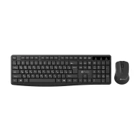 کیبورد و ماوس بی‌سیم پرووان مدل PMK25W - مشکی, ۱۲ ماه گارانتی شرکتی