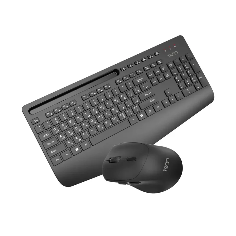 کیبورد و ماوس تسکو مدل TKM7025W - مشکی, گارانتی توسن سیستم